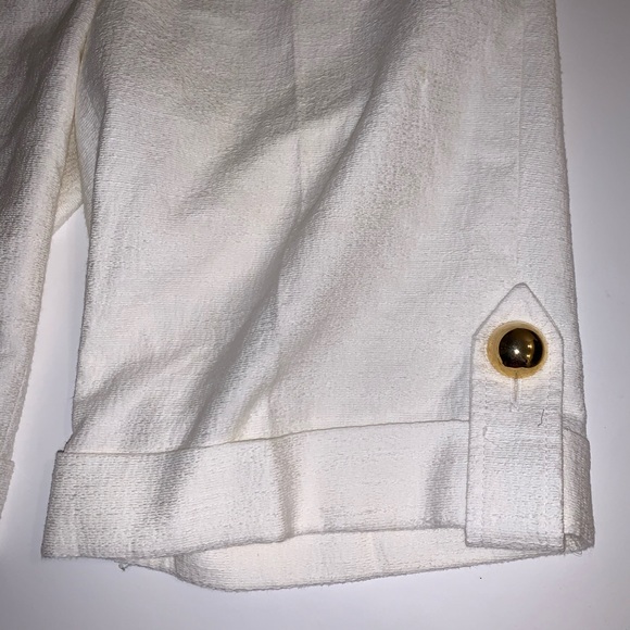 MILLY of New York - Women’s White Bermuda Shorts - Size 2 - Picture 12 of 15